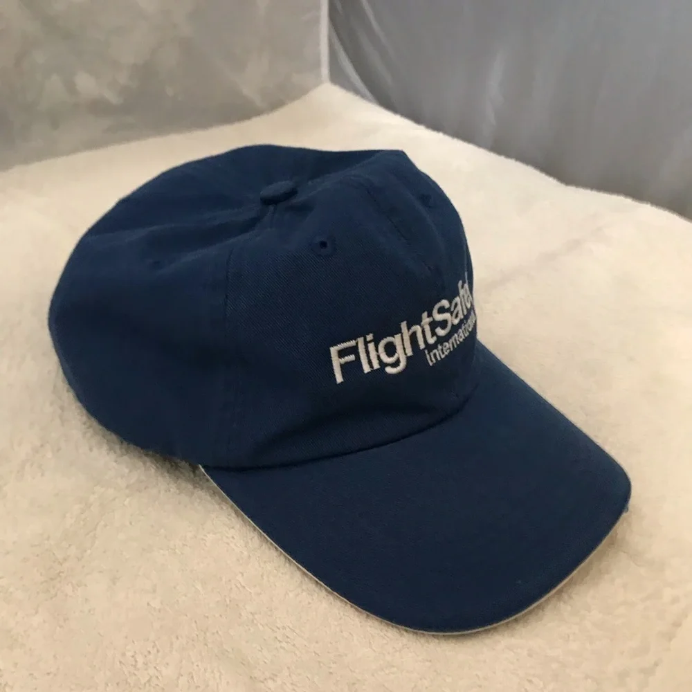 Port Authority Flight Safety International Adjustable Blue Golf Cap